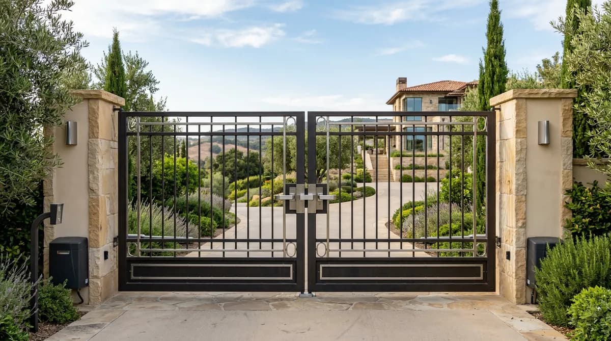 Bahçe Kapısı Otomasyonu — AKS Otomasyon